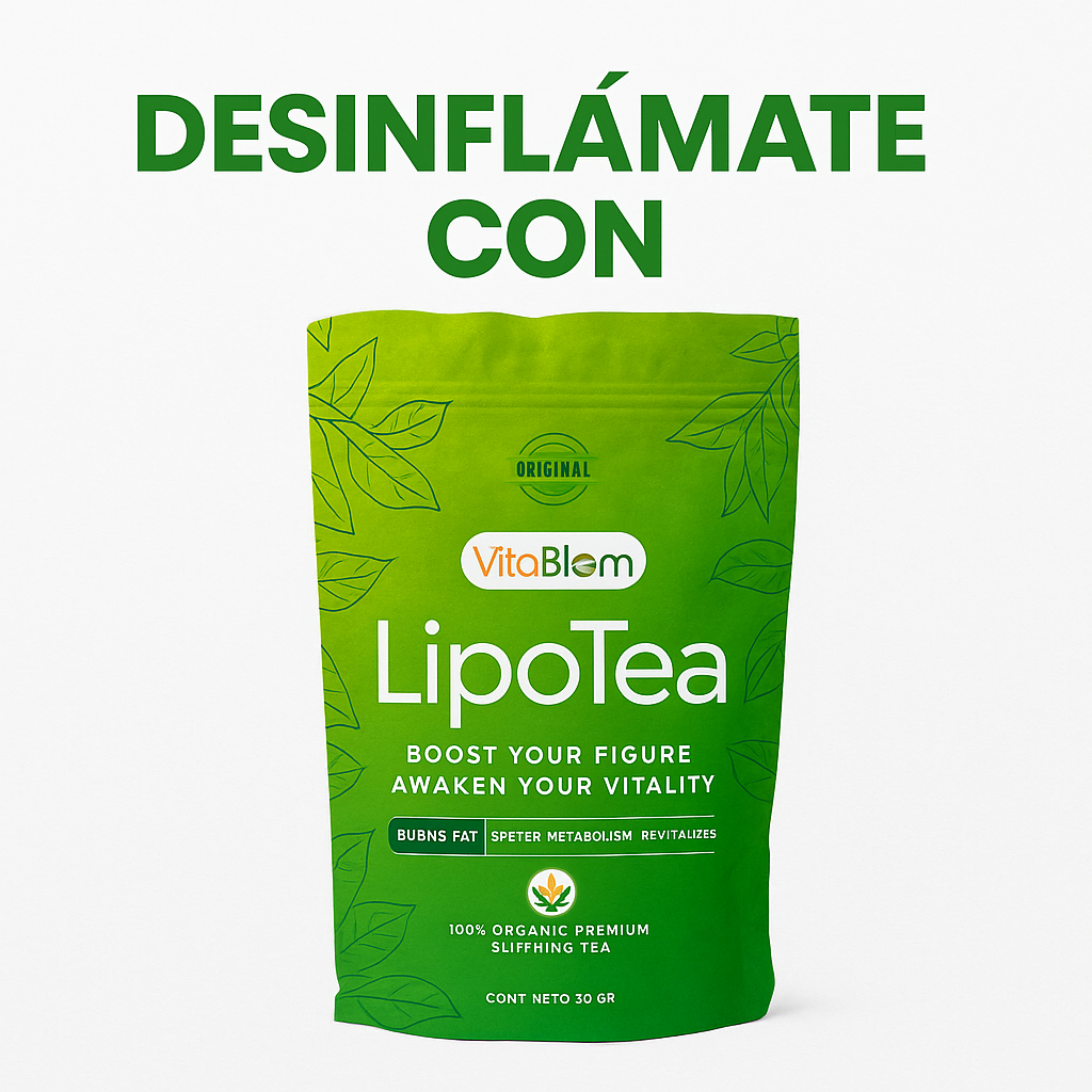 VitaBloom - LipoTea ⎸ Pierde Peso 14 Dias