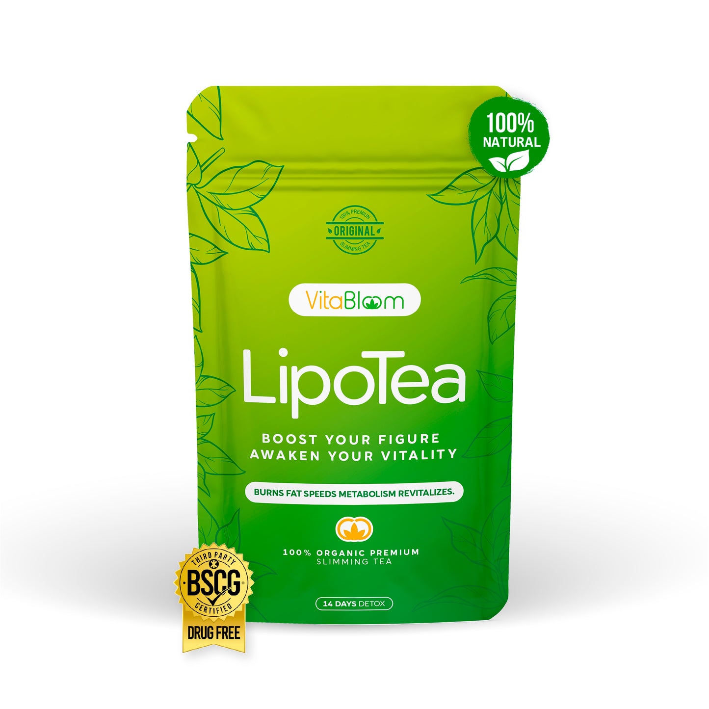 VitaBloom LipoTea ⎸ Pierde Peso Detox